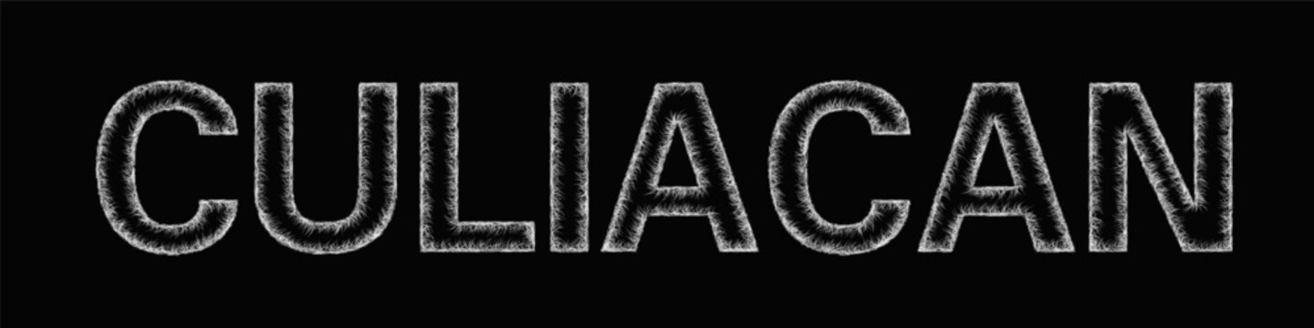 Sketch Culiacan text design element