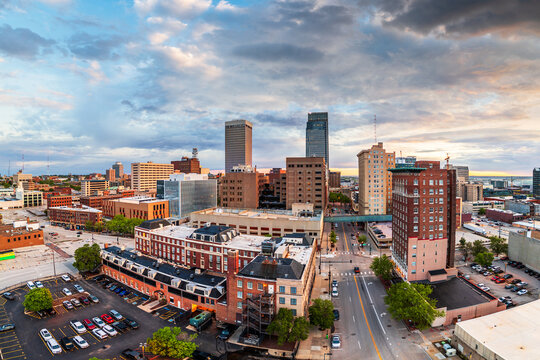 Omaha, Nebraska, USA at Dawn