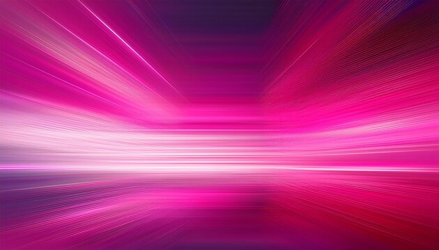 Abstract Pink Horizontal Light Streak Background With Motion Blur Effect For Modern Graphic Design Projects