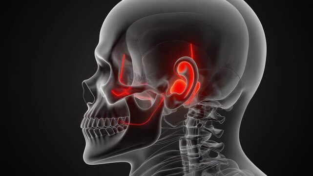 Geniculate Ganglion Inside Temporal Bone With Facial Nerve Signals for Medical Education