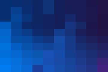 Obraz premium Vibrant pixelated abstract background with blue and purple hues gradient