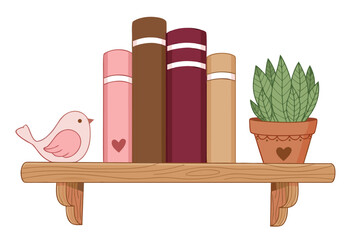 book on the table with plants © Pawan