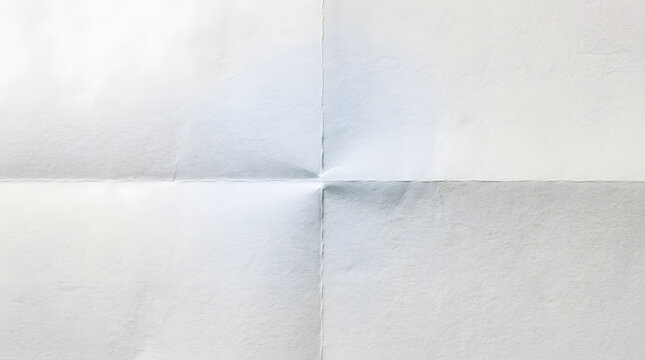 white crumpled folded paper exture overlay 