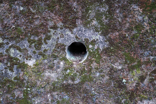 擁壁の水抜き穴
