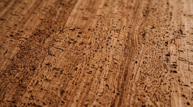 sustainable materials, warm brown cork texture showcasing natural grains and an organic feel
