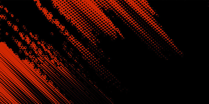 Halftone background vector, abstract backdrop design with two tone pattern and copy space for edit your content