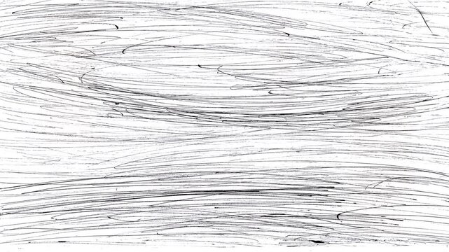 Abstract black hand-drawn scribble background, messy hatch texture animation on white background, chaotic grunge motion graphic, artistic sketch, manual drawing, creative design, stop motion.

