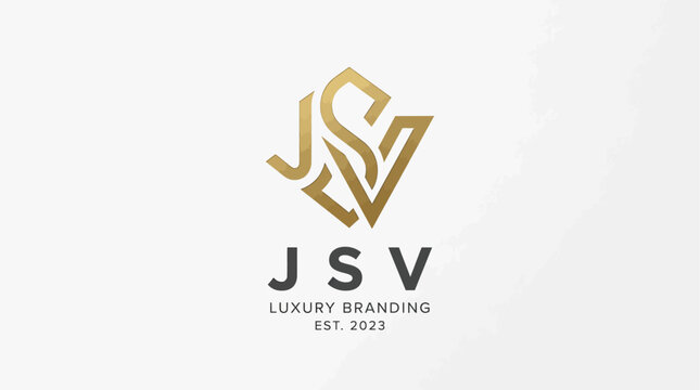 Luxury branding logo design template.