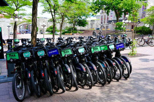 Service de partage de bicyclettes &agrave; assistance &eacute;lectrique &agrave; V&eacute;lo du RTC &agrave; Qu&eacute;bec	