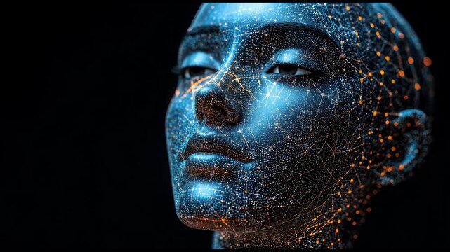 AI Augmented Intelligence Seamless Loop Background for Real Time Enterprise Decision Systems.