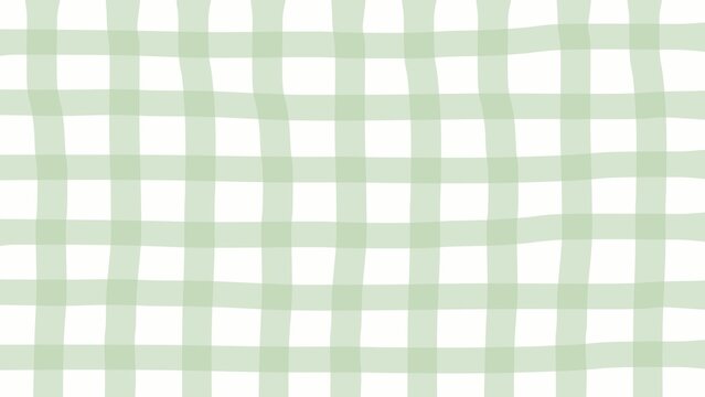 Aesthetic sage green gingham plaid checkered pattern background
