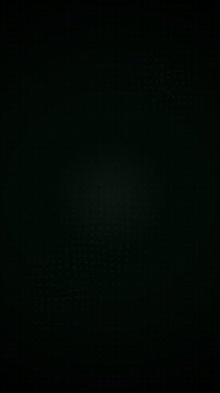 Abstract dark pattern featuring a circular grid of tiny glowing cross symbols, teal and black gradient design, minimalist geometric texture for modern graphic layout.