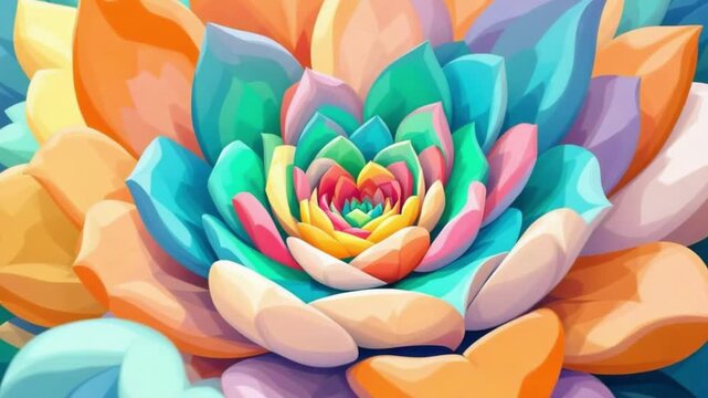 Vibrant Succulent Plant Close-Up.
