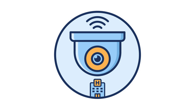 Wireless Security Camera System Device.