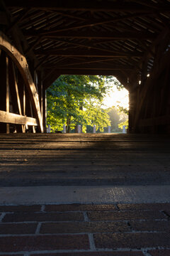 Historic Henninger Farm Covered Bridge