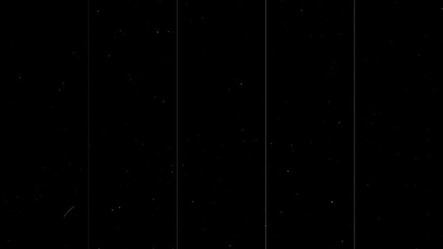 The Flim Rolling black Screen with dust and scratches.The Cinematic Dirty Flim Effect. Black Cinematic Flim Effect.Film Effect with Sound 4k stock black Screen, Movie, Camera Film.