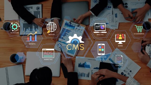 Creative Digital Workspace Featuring Hands of Diverse Professionals Engaged in Collaboration and Analysis of Business Strategies and Data Visualization. Entropy.