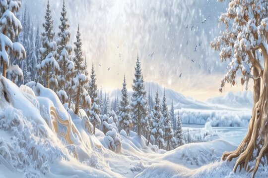 Bosque invernal
