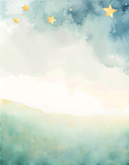 Fototapeta premium 星空 月夜
