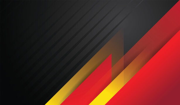 red black gradient and modern abstract background template design