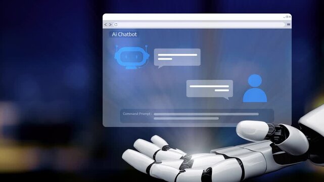 AI Virtual Assistant Artificial Intelligence Chatbot Controlled by Prompt Engineering for Explainable Generative AI information and LLM Deep Learning Technology for Smart Business Work Support. Kernel