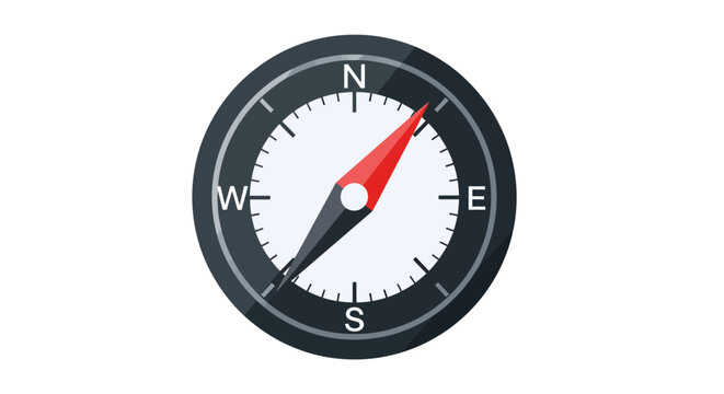 Compass Navigation Tool Direction Indicator.