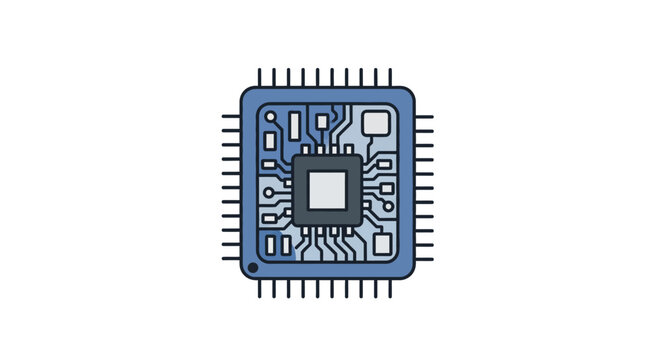 Microchip Electronic Circuit Board Component.