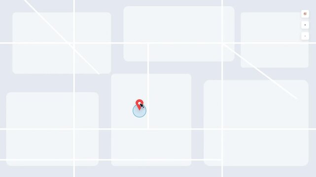 Allow Location Access Permission Request Map Application UI Animation