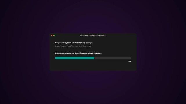Dark Mode Terminal Security Scanner Fatal Exception Process Killed Error Message Log Display Screen