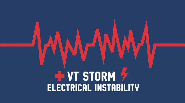 Ventricular Tachycardia Storm Electrical Instability Waveform