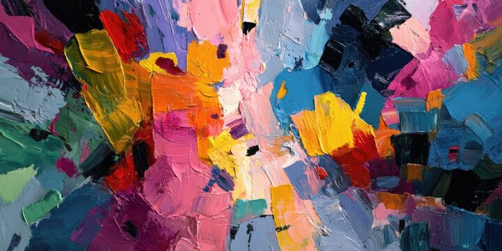 Colorful Abstract Painting