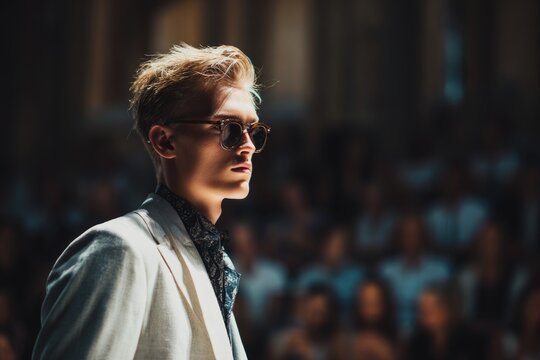 Model Walking Runway