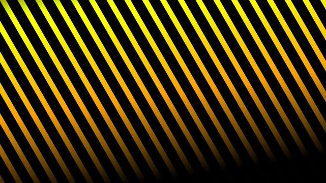 Abstract yellow and black diagonal lines 4K