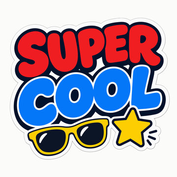 Super Cool Sticker Trace