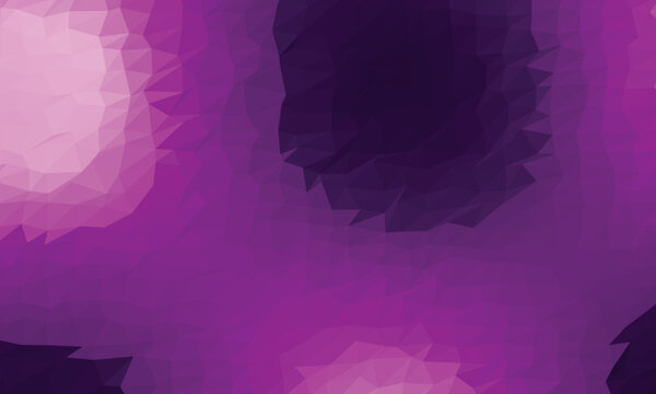 Low poly abstract mesh gradient with pink and purple tones background, texture