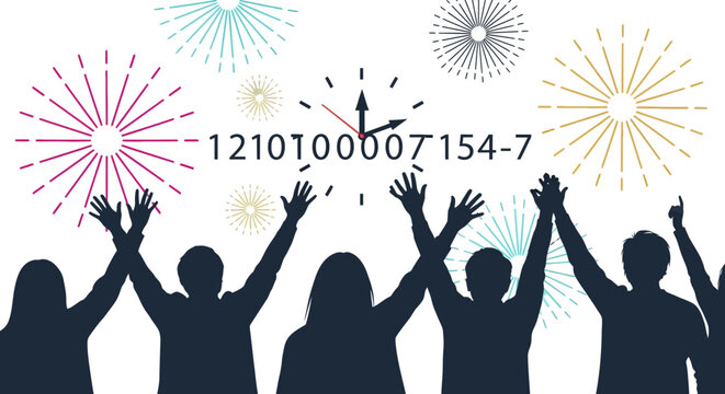 People Celebrating With Hands.