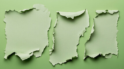 Fototapeta premium Realistic Torn Paper Texture Background with Rough Edges Creative Design Element and Craft Effect.