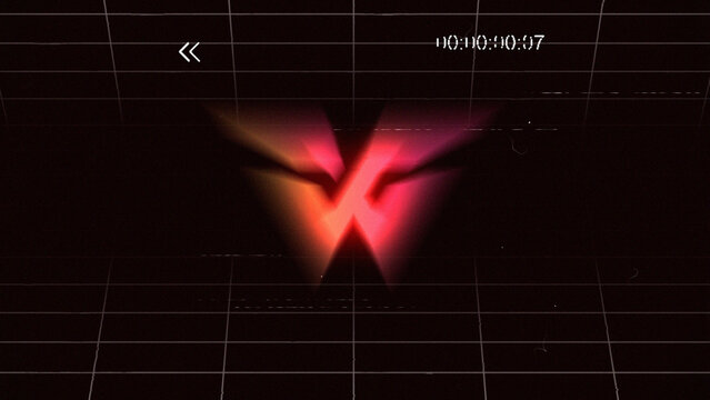 VHS Rewind Logo Reveal &ndash; Retro 80s Glitch Synthwave Brand Intro