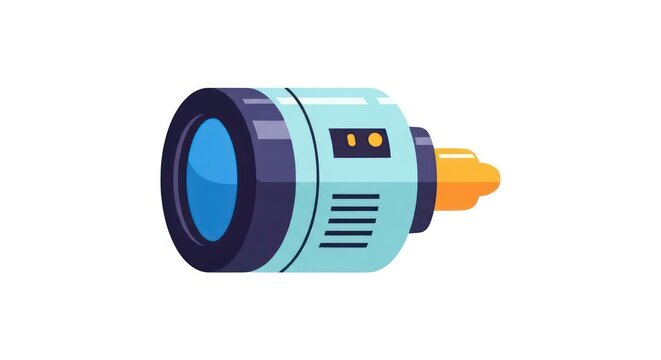 Futuristic toy space blaster gun.