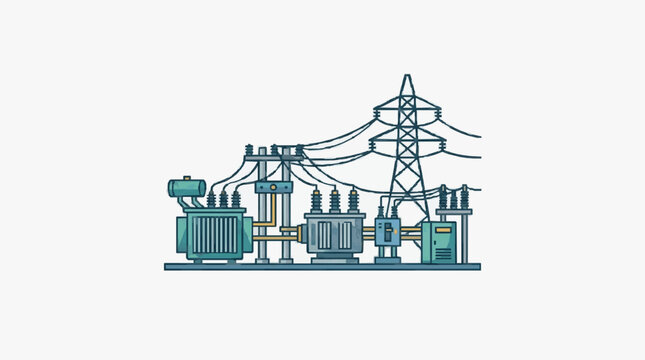 Electric Power Transmission Infrastructure.