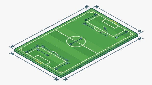 Football Pitch Layout Diagram.