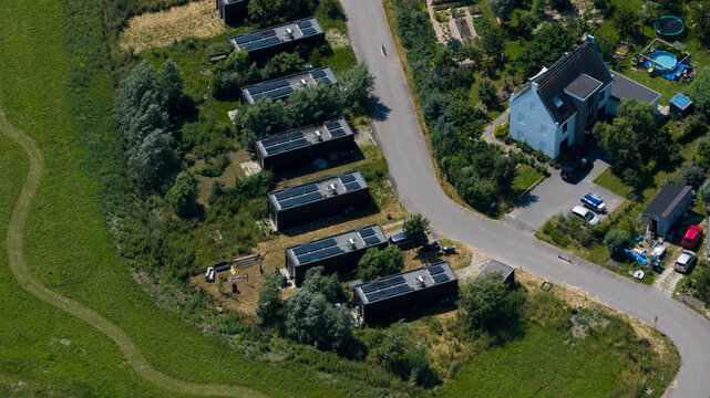 Tiny Houses in Almere, self sustainble housing.
