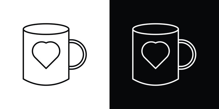 Mug icon design collection logo vector illustration