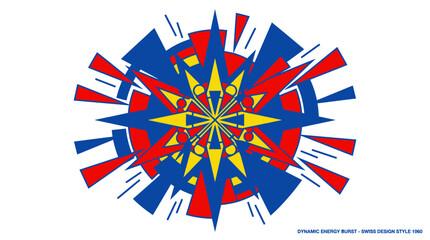 Fototapeta premium Colorful Geometric Art Design.