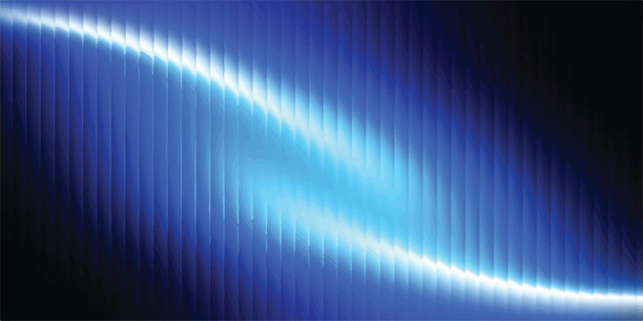 Glowing blue abstract light wave background with abstract background technology futuristic electric computer vertical illuminated communication information connection wallpaper