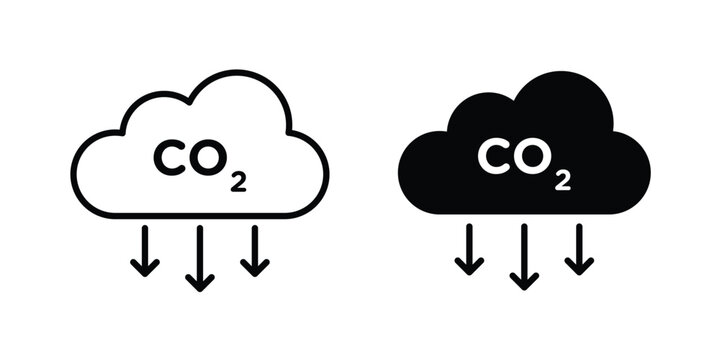 carbon reduction icon