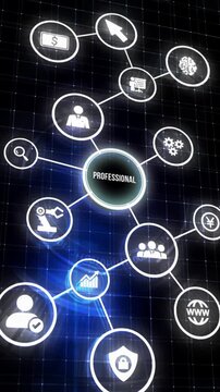 Professional. Achievements, career growth and economic development