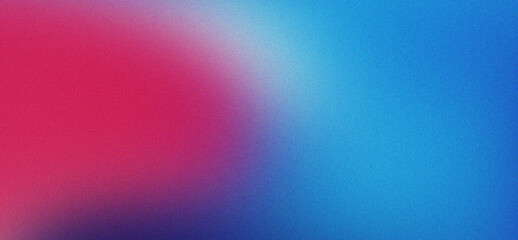 Bold color blend background with pink and blue hues featuring a soft grainy texture effect. © Design Point