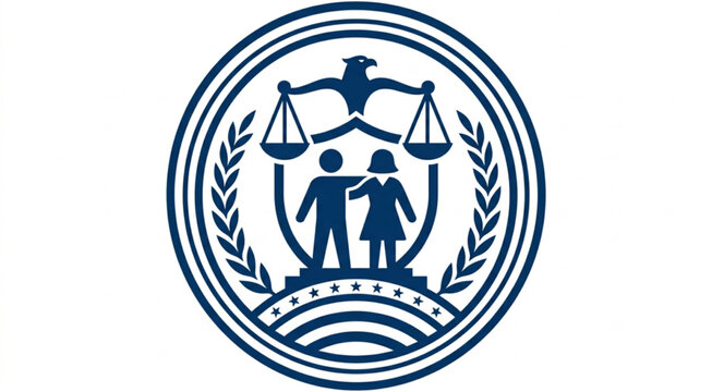 A professional blue text logo for the Equal Employment Opportunity Commission (EEOC) on a white background, representing workplace equality and federal government employment regulation