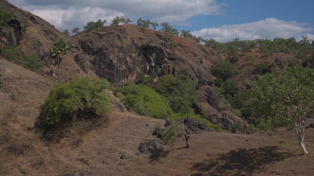 view from the top of the mountain in east timor